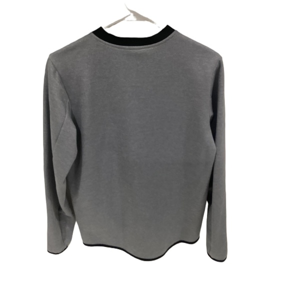 Nike Golf Gray‎ Men's Dri-Fit Crew Neck Long-Sleeve Shirt Small - Picture 2 of 12